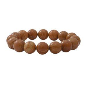 Mariam Jasper  Beaded Stretch Bracelet 150.00 ctw 7.25 inches long